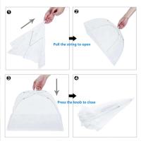 Cubierta de malla plegable para alimentos, paraguas antimosquitos, transpirable, accesorios de cocina - details 7