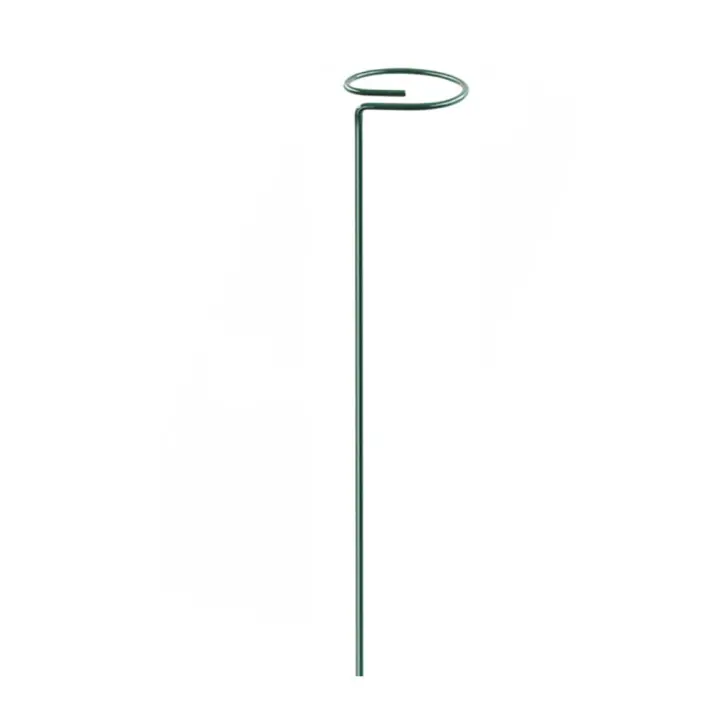 Soporte de anillo de soporte de pila de patio trasero de vástago único para el hogar largo, Estaca de soporte de plantas, herramienta de jardín - 1