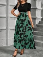 Vestido Floral Étnico para Mujer 2025 Cuello Redondo con Estampado Tropical Bohemio - details 24