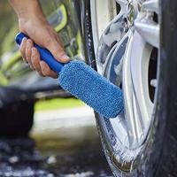 r Wheel Wash Brush Portable Microfiber Tire Rim with  Handle Auto Trunk Motorcycle Detailing Cleaning Tool Accessories - details 2