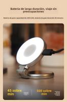🔥   Anillo Magnético de Luz 3 en 1 para Teléfonos 💡   - Kit de Iluminación Profesional con Espejo de Maquillaje y Soporte Plegable (3 Temperaturas, 500mAh, Tipo-C) - details 12