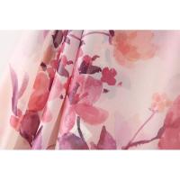 BUNO-Conjunto de dos piezas con estampado floral y manga larga para mujer, camisa informal con una hilera de botones y falda plisada de cintura alta - details 23