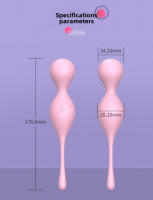 Vibrador de control remoto inalámbrico portátil Invisible, dispositivo de masturbación femenina, suministros de coqueteo - details 7