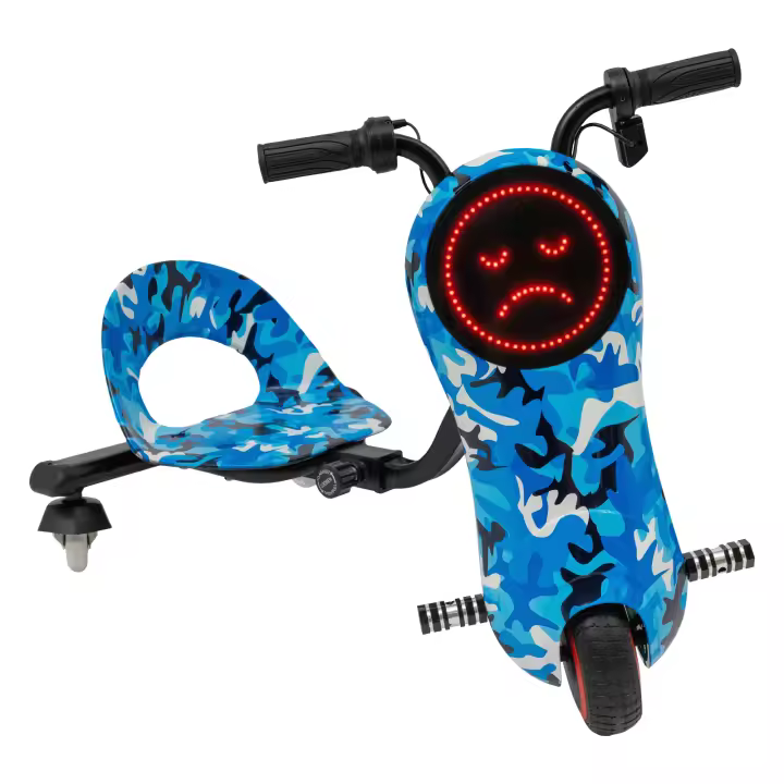 Triciclo con Motor eléctrico para niños, patinete eléctrico de derrape - 1