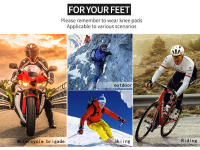 Protectores de Rodilla y Codo VEMAR para Motocicleta Equipo Profesional Duradero Anti-CAída - details 4
