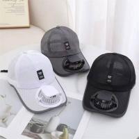 Ventilador incorporado Béisbol para fanáticos Protección UV frente ancha Sombrero para el sol Gorra refrescante ligera y transpirable ​ - details 21