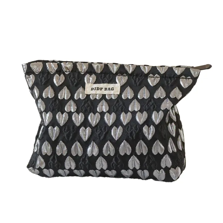 Bolsa de maquillaje de gran capacidad para mujer, bolso de cosméticos y productos para el cuidado de la piel, bolsa de almacenam - 1