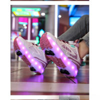 Nueva Mafia Zapatos Niñas 2024 Puede Caminar Y Deslizarse USB De Carga De Los Niños De Verano Zapatos Con Ruedas - details 25