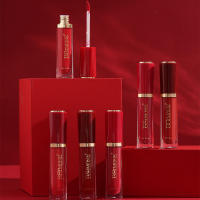 Brillo Labial Mate Duradero Fácil de Colorar Hidratante Sin Pegajos Impermeable - details 11