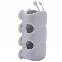 Soporte de silicona con ventosa para cabezal de ducha, estante de almacenamiento reutilizable sin perforaciones, accesorios de Baño - details 2