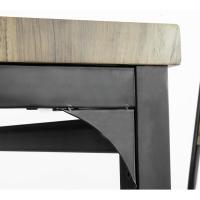 Juego de 4 de 1 Mesa y 4 Sillas de Restaurante Sala Cocina Comedor - details 6
