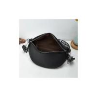 Riñón de media luna para mujer, bolso de pecho informal de cuero de PU con billetera pequeña, bolsos cruzados de gran capacidad - details 6