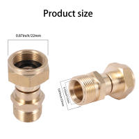 Junta giratoria para lavadora a presión, ajuste de pistola a manguera sin torceduras, conexión métrica antigiro M22 de 14 mm, 3000 Psi - details 4