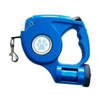Correa multifuncional para mascotas, linterna LED extensible, retráctil, suministros para caminar al aire libre, 4,5 M - details 8
