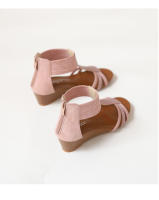Sandalias de cuña para mujer, novedad de verano 2025, suela gruesa, talla grande, informales, versátiles, con suela suave, sandalias romanas para mujer - details 14