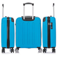 Maleta Cabina ABS 55x40x20cm (44L) - Aprovechamiento Maxima Capacidad - 20 Pulgadas - Ryanair Vueling Iberia Wizzair - details 3