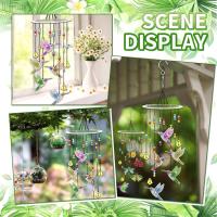 Kit de Arte de carillones de viento de pájaro para adultos, Spinner de viento para decoración de jardín, bricolaje - details 3
