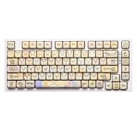YUNZII Mousie MAO Profile Keycap Set, Cute 143 Keys Dye Sublimation Custom Keycaps, Full-Key for MX Switch nical Keyboard - details 0