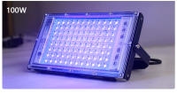 Lámpara LED UV de 50W y 100W, reflector de escenario al aire libre, luz negra de 220V, luz fluorescente de neón para fiesta, luz ultravioleta negra de 365nm - details 5