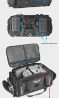 Rhinowalk-bolsa trasero para motocicleta, impermeable, 50-70L, bolsa de asiento trasero expandible, separación en seco y húmedo, mochila versátil, bolsillo para ordenador portátil de 14" - details 11