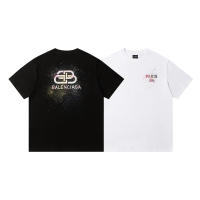 2025 Camisas casuales básicas de moda de verano, camisetas holgadas de algodón puro para hombres y nuevas camisas de manga corta para parejas con estampados de logotipos en la parte delantera - details 12