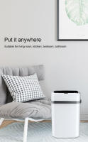 Cubo de basura inteligente para baño, papelera táctil de 15l para Cocina - details 15