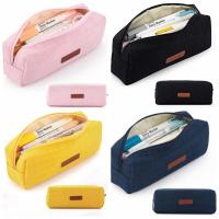 Estuche de lápices de gran capacidad, bolsa de maquillaje multiusos, bolsa organizadora de papelería, bolsa de almacenamiento de bolígrafos de colores, bolsa conveniente - details 4