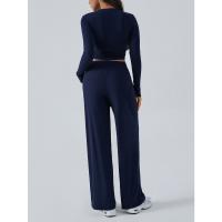 Conjunto de Pantalones Interiores Deportivos de Yoga Estilo Europeo y Americano - details 8