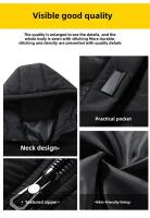 Chaqueta acolchada de algodón para hombre, abrigo ligero con capucha de estilo coreano, prendas de vestir gruesas informales de estilo japonés, novedad de invierno de 2024 - details 3