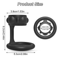 Leten-Anillo de silicona reutilizable para agrandar el semen, eyaculación retardada, juguetes sexuales para erección, suministros para adultos - details 18