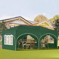 Carpa de 3x6m con 6 Paredes Tent de Fiesta Impermeable, Protección UV 50+, Altura Ajustable - details 4