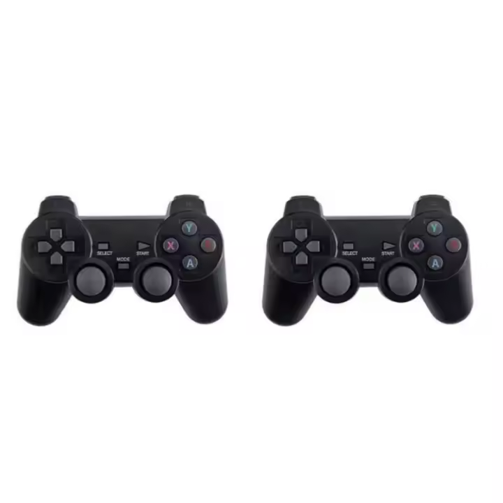 Consola M8 con 2 mandos inalámbricos 2.4G, reproductor de juegos retro 4K con 20,000 juegos, sticks de videojuegos de 64GB para regalo de Navidad - 1