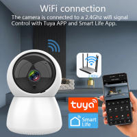 Cámara de Seguridad Inteligente Tuya Mini Wireless, Auto Tracking, Vigilancia para el Hogar, Monitor de Bebé, Visión Nocturna Interiores y Exteriores - details 1
