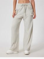 Pantalones de chándal ligeros de secado rápido para correr al aire libre, pantalones sueltos para gimnasio, entrenamiento, Yoga, ropa de trabajo recta para exteriores, pantalones casuales para mujer - details 11