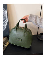 Bolsa de maquillaje Vintage de cuero encerado para mujer, gran capacidad, moderna, de alta gama, bolsa de almacenamiento portátil para el cuidado de la piel, novedad de 2025 - details 16