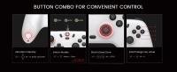 Nova Lite Controlador Inalámbrico, Conectividad Tri-modo, Joystick Gamepad para PC con Windows/Switch/iOS/Android, con Disparador de Efecto Hall, DualVibración, Turbo, Motion - details 5