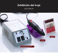 Torno Profesional para Manicura y Pedicura Blanco con Accesorios de Arte de Uñas - details 4