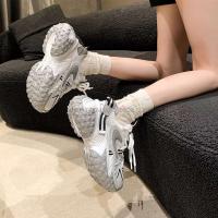 Zapatos deportivos gruesos informales para mujer con logo Dropshipping, estilo cómodo para caminar, zapatos para correr transpirables - details 7