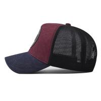 Sombrero para el sol Gorra de béisbol de dos tonos Protección solar Gorra de malla transpirable Gorra ajustable de algodón Snapback Verano - details 9