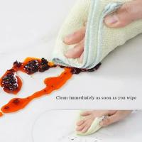 Mantel de PVC transparente y duradero, resistente a las manchas, fácil mantenimiento para estilos de vida ocupados, Ideal para el hogar - details 1