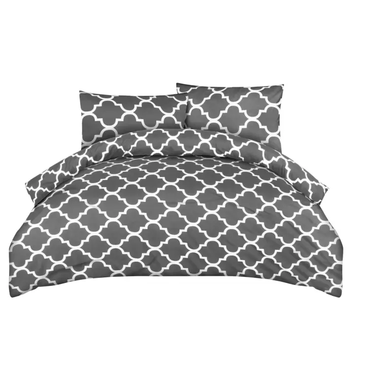 Fundas Nórdicas para Cama, Juego de Microfibra de Edredón , 2 Fundas de Almohada de 50x75 cm - 1