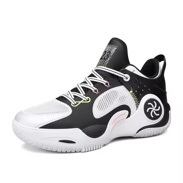 Pareja zapatos de baloncesto medio ayuda zapatillas de deporte real zapatos de entrenamiento - 1
