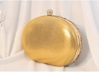 Nuevo bolso de noche con incrustaciones de diamantes de flor de aleación, bolso de mano para banquete de vestido de alta sociedad para mujer - details 7
