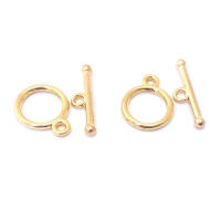 Anillo redondo de latón de Color dorado de 18K, cierre de palanca circular O, cierres de conexión para pulsera, suministros para fabricación de joyas, accesorios Diy - details 83
