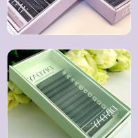 Extensiones de Pestañas en Forma de W DIYDAY Pestañas Suaves Naturales Pre-Hechas con Efecto de Floración Herramientas de Cuidado de la Piel Facial para Maquillaje de Belleza - details 10