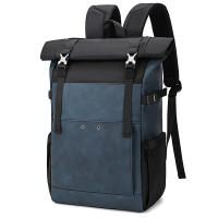 Mochila de viaje y ocio, mochila para estudiantes universitarios, bolsa de viaje expandible, computadora de gran capacidad, mochila para hombres. - details 16