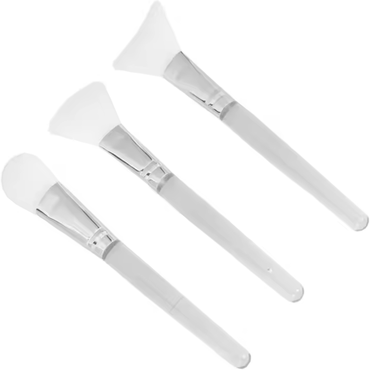 Brocha De Maquillaje Para Mujer, Aplicador De Cepillo Facial, Cosmetología, 3 Piezas - 1
