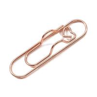 Clips de papel multifuncionales en forma de amor, 15 Uds., portalápices de Metal para sujeción de documentos de agenda - details 16