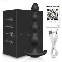 Vibrador de tentáculo de pulpo, masajeador de próstata masculino, tapón Anal, bolas anales de silicona, Juguetes sexuales eróticos para mujeres y hombres - details 9