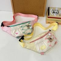 Bolso cruzado portátil para chica, bolso de pecho de estilo japonés, impermeable, para correr, riñonera, bolsa de nailon con contraste de Color para teléfono, para chicas adolescentes - details 19